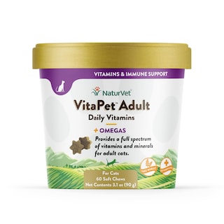 Foto 1 | Foto 1 | Vitaminas Y Omegas Para Gatos Naturvet Vitapet Adult 60 Soft Chews - Venta Internacional.