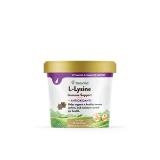 Foto 1 | Foto 1 | Suplemento Para Gatos Naturvet L-lisina Immune Support 60 Comprimidos Masticables - Venta Internacional.