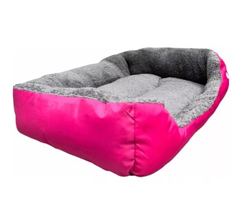 Foto 1 | Foto 1 | Cama para Mascotas Estampado Huella Eo Safe Imports ESI-8974 Rosa Talla Grande