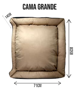 Foto 5 | Foto 5 | Cama Rectangular De Lujo Lunics Grande Color Miel
