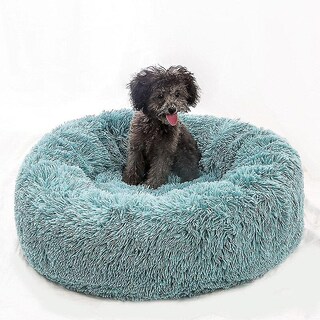 Foto 1 | Foto 1 | Alfombrillas Para Gatos, Cama Para Mascotas, Redondas Y Cálidas, Caseta Azul - Venta Internacional.