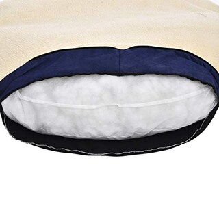 Foto 5 | Foto 5 | Cama Tipo Cueva Para Mascotas Amazon Basics, Acogedora, Azul Medio, 30 X 30 X 12,5 Cm - Venta Internacional.