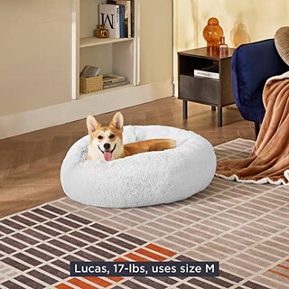 Foto 7 | Foto 7 | Cama Para Mascotas Bedsure Calmante Para Perros De Tamaño Mediano, Rosquilla, Lavable, 45 Libras - Venta Internacional.