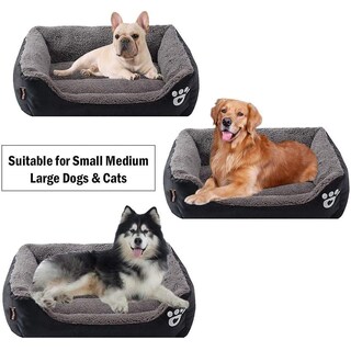Foto 3 | Foto 3 | Cama Para Perros Huoguo, Moderna, Ultrasuave Y Cálida Para Uso Diario, Tamaño Mediano - Venta Internacional.