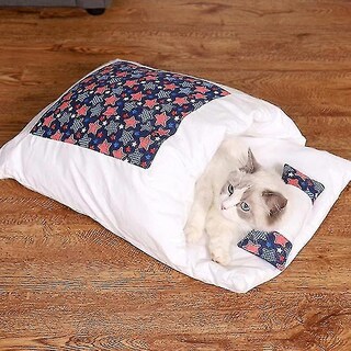 Foto 1 | Foto 1 | Saco De Dormir Cerrado Extraíble Y Lavable Para Gatos - Venta Internacional