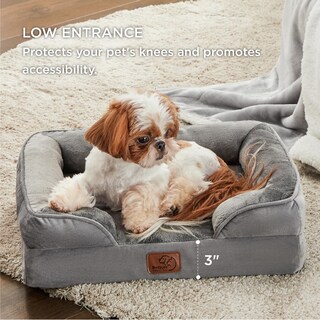 Foto 5 | Foto 5 | Cama Ortopédica Para Perros, Pequeña, Lavable Con Tendedero Impermeable - Venta Internacional.