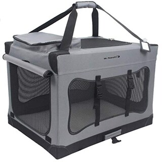 Foto 1 | Foto 1 | Pet Crate Mr. Peanut's Portátil Con Lados Suaves Y Ropa De Cama De Forro Polar - Venta Internacional.