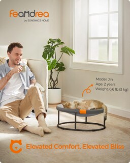 Foto 2 | Foto 2 | Cama Para Gatos Feandrea, Hamaca Transpirable Para Mascotas De Hasta 9 Kg - Venta Internacional.