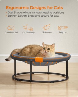 Foto 3 | Foto 3 | Cama Para Gatos Feandrea, Hamaca Transpirable Para Mascotas De Hasta 9 Kg - Venta Internacional.