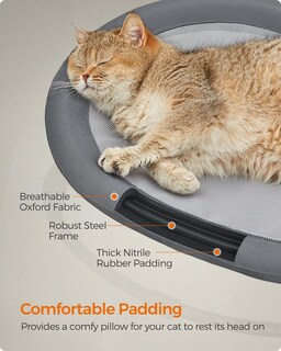 Foto 4 | Foto 4 | Cama Para Gatos Feandrea, Hamaca Transpirable Para Mascotas De Hasta 9 Kg - Venta Internacional.