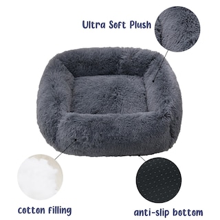Foto 1 | Foto 1 | Colchoneta Para Perros, Cama Para Gatos, Cuadrada, De Felpa, Para Invierno - Venta Internacional.