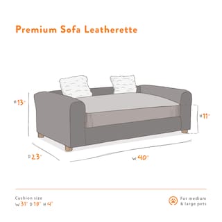 Foto 4 | Foto 4 | Cama Para Mascotas Modelo Let109l2 Con Funda Extraible, Resistente Al Agua, Patas Desmontables