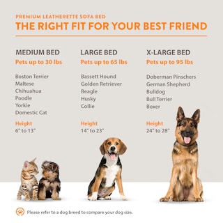 Foto 5 | Foto 5 | Cama Para Mascotas Modelo Let109l2 Con Funda Extraible, Resistente Al Agua, Patas Desmontables