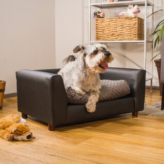 Foto 1 | Foto 1 | Cama Para Mascotas, Tapizada En Cuero Sintetico, Incluye Cojin Texturizado Con Funda Extraible