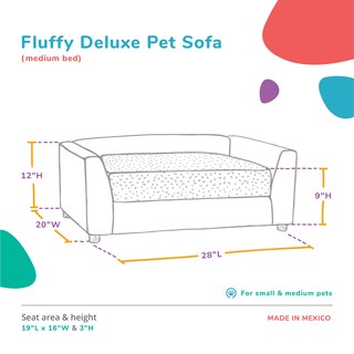 Foto 5 | Foto 5 | Cama Para Mascotas, Tapizada En Cuero Sintetico, Incluye Cojin Texturizado Con Funda Extraible
