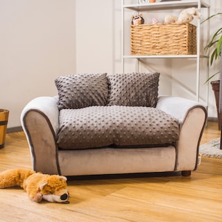 Foto 3 | Foto 3 | Cama para Mascotas con Cojín de Funda Extraíble y con Patas de Madera Desmontables