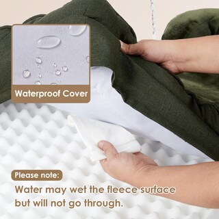 Foto 3 | Foto 3 | Cama Ortopédica Para Perros Eheyciga, Impermeable, Espuma Viscoelástica Xl, Verde Oscuro - Venta Internacional.