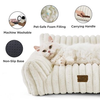 Foto 5 | Foto 5 | Sofá Para Mascotas, Bonito Y Esponjoso Sofá Para Perros Con Funda Extraíble - Venta Internacional.