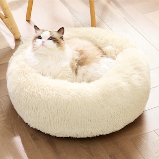 Foto 4 | Foto 4 | Cama Calmante Para Gatos, Pequeña, Lavable, Redonda, Con Leche De Avena, 7 Kg - Venta Internacional.