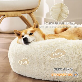 Foto 2 | Foto 2 | Cama Para Perros Bedsure Calming Donut, Lavable Para Perros Medianos - Venta Internacional.
