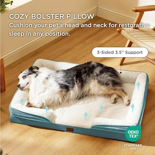 Foto 3 | Foto 3 | Cama Para Perros Bedsure Orthopedic Xl Para Perros Extragrandes, Color Azul - Venta Internacional.