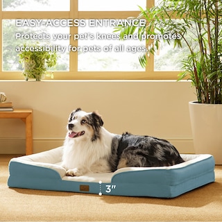 Foto 5 | Foto 5 | Cama Para Perros Bedsure Orthopedic Xl Para Perros Extragrandes, Color Azul - Venta Internacional.