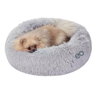 Foto 2 | Foto 2 | Cama Mascota Tipo Dona Anti Estrés Perro O Gato Eo Safe Imports Esi-12212-1 Gris
