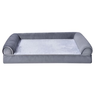 Foto 1 | Foto 1 | Cama Para Mascotas Amazon Basics, Sofá De Espuma Para Sala De Estar, Color Gris, 76 X 51 Cm - Venta Internacional.