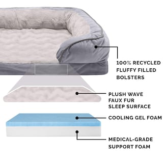 Foto 5 | Foto 5 | Cama De Gel Refrescante Para Perros Furhaven Para Perros Grandes De Hasta 95 Libras - Venta Internacional.