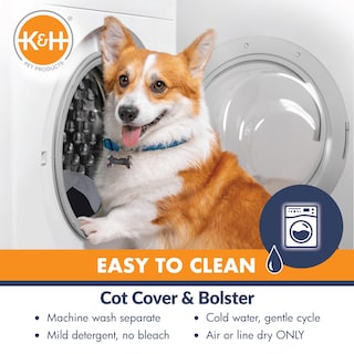 Foto 7 | Foto 7 | Cama Para Perros K&h Pet Products Bolster, Cuna Para Perros, Refrigeración Interior Y Exterior - Venta Internacional.