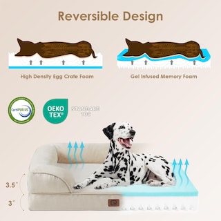 Foto 4 | Foto 4 | Cama Para Perros Eheyciga, Ortopédica, Impermeable, De Espuma Viscoelástica Para Perros Grandes - Venta Internacional.