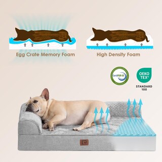 Foto 4 | Foto 4 | Cama Para Perros Eheyciga, De Espuma Viscoelástica, Ortopédica, Impermeable, Mediana - Venta Internacional.