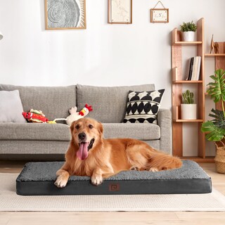 Foto 7 | Foto 7 | Cama Ortopédica Para Perros Eheyciga Xxl Para Perros Gigantes, Gris, 120 X 75 Cm - Venta Internacional.