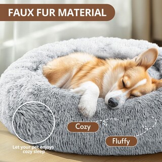 Foto 2 | Foto 2 | Cama Para Mascotas Jollyvogue, Pequeño Y Relajante, Con Forma De Rosquilla, Para Perros Y Gatos - Venta Internacional.