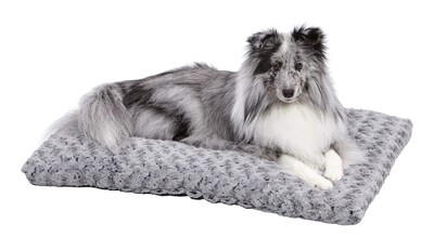 Foto 1 | Foto 1 | Cama Para Perros Midwest Homes Para Mascotas De Felpa En Forma De Espiral Gris, 74 X 53 X 5 Cm - Venta Internacional.
