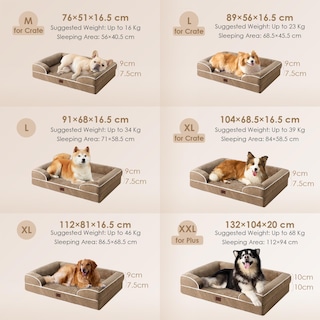 Foto 5 | Foto 5 | Cama Ortopédica Para Perros Eheyciga De Espuma Viscoelástica Impermeable Para Perros Grandes - Venta Internacional.