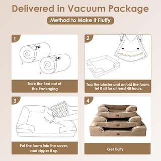Foto 7 | Foto 7 | Cama Ortopédica Para Perros Eheyciga De Espuma Viscoelástica Impermeable Para Perros Grandes - Venta Internacional.