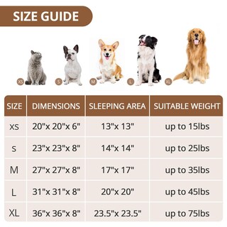 Foto 4 | Foto 4 | Cama Para Perros Jollyvogue, Pequeña, Relajante Y Ansiolítica, Abrazador De Rosquillas - Venta Internacional.
