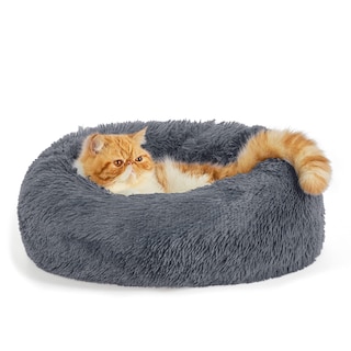 Foto 1 | Foto 1 | Cama Para Gatos, Relajante, Lavable, 50 Cm, Antideslizante, Gris Oscuro - Venta Internacional.