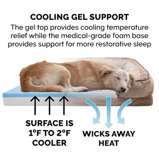 Foto 4 | Foto 4 | Cama De Gel Refrescante Para Perros Furhaven Para Perros Grandes De Hasta 43 Kg - Venta Internacional.