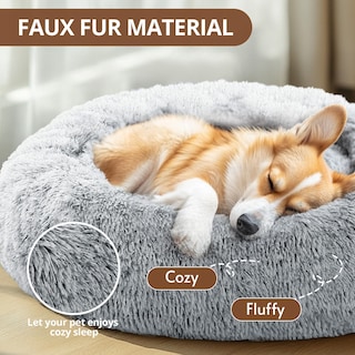 Foto 2 | Foto 2 | Cama Para Perros Jollyvogue Calming Donut Cuddler Para Mascotas Medianas - Venta Internacional.