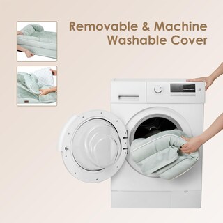 Foto 6 | Foto 6 | Cama Ortopédica Para Perros Eheyciga, Impermeable, Viscoelástica, Xl, Color Salvia - Venta Internacional.