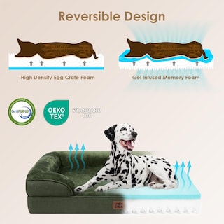 Foto 3 | Foto 3 | Cama Ortopédica Para Perros Eheyciga, Impermeable, De Espuma Viscoelástica, Tamaño Mediano - Venta Internacional.