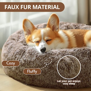 Foto 2 | Foto 2 | Cama Para Perros Jollyvogue, Pequeña, Relajante Y Ansiolítica, Abrazador De Rosquillas - Venta Internacional.