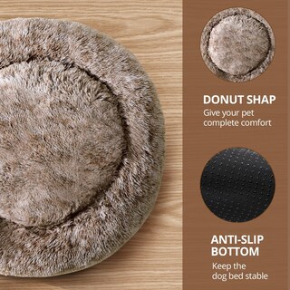 Foto 3 | Foto 3 | Cama Para Perros Jollyvogue, Pequeña, Relajante Y Ansiolítica, Abrazador De Rosquillas - Venta Internacional.