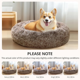 Foto 6 | Foto 6 | Cama Para Perros Jollyvogue, Pequeña, Relajante Y Ansiolítica, Abrazador De Rosquillas - Venta Internacional.
