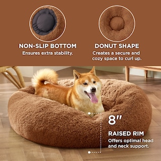 Foto 3 | Foto 3 | Cama Para Perros Bedsure Calming Donut, Lavable Para Perros Medianos - Venta Internacional.