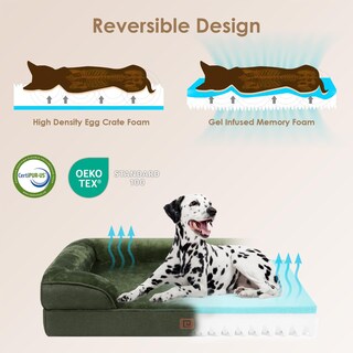 Foto 4 | Foto 4 | Cama Ortopédica Para Perros Eheyciga, Espuma Viscoelástica, Impermeable, Pequeña - Venta Internacional.