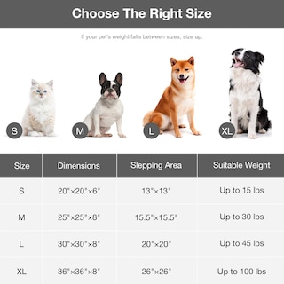 Foto 7 | Foto 7 | Pet Bed Love's Cabin Round Donut Para Gatos Y Perros Pequeños, 20 Pulgadas - Venta Internacional.