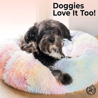 Foto 5 | Foto 5 | Cama Redonda Para Mascotas, Lavable, Para Gatos De Interior Y Perros Pequeños - Venta Internacional.